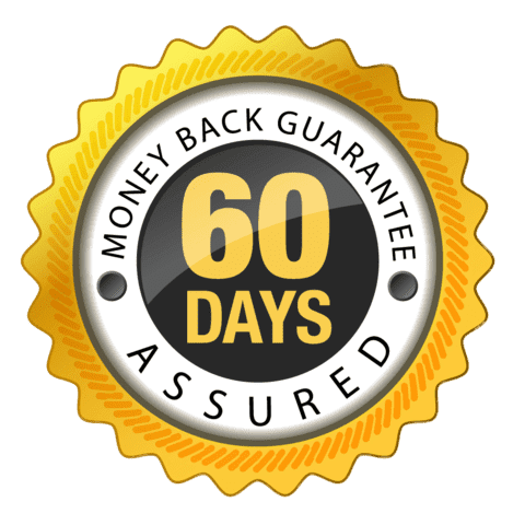 60days money back guarantee